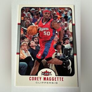 Fleer Corey Maggette Basketball Trading Card